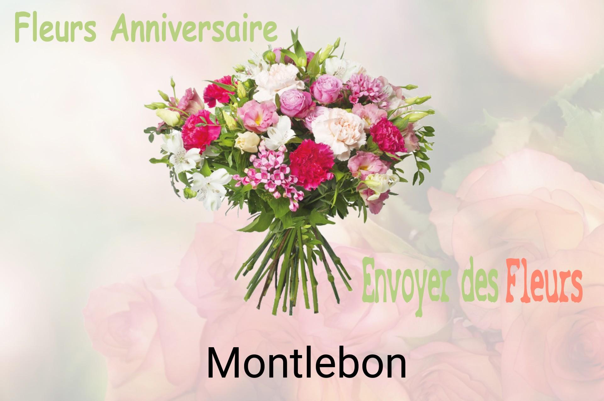 Bouquet de fleurs d’anniversaire livré à Montlebon